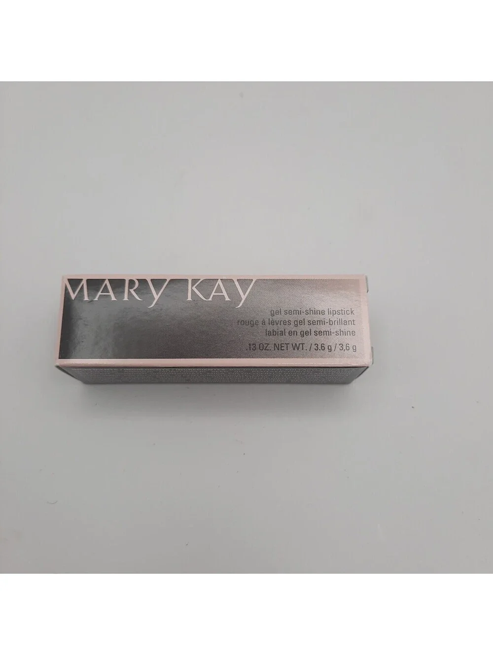 Mary Kay Gel Semi Shine Lipstick Raspberry Ice New